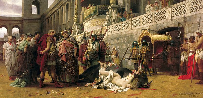 Христианская Дирцея   Siemiradzki Christian Dirce