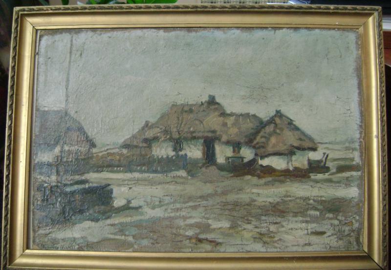 Людвик Квятковский. Сельские хаты