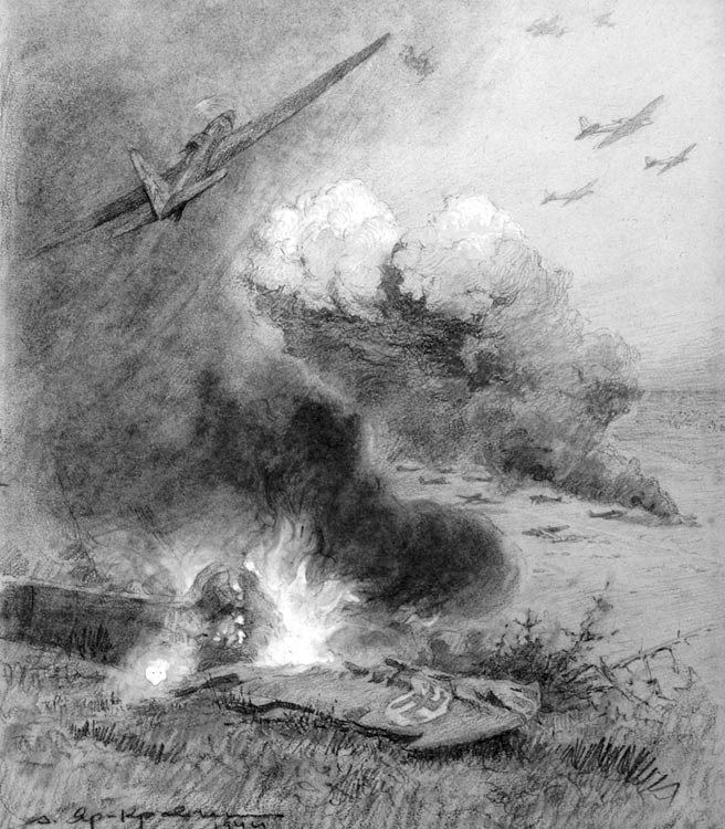 По книге: «Штурмовики немецкого аэродрома в канун7 ноября 1941 года»