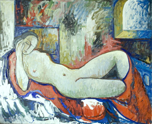 Гранд ню 90 110см Х.М 2004г