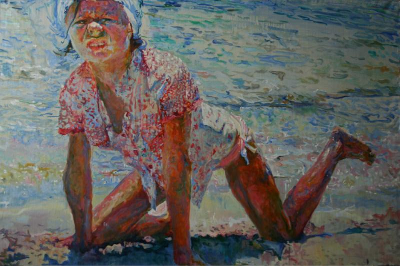 From the series "Coast".

Oil on canvas, 150x200.