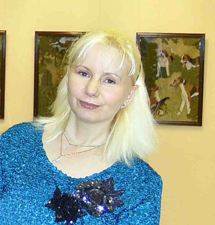 The exhibition in the series of my paintings at the Russian center g of Copenhagen in 2009.